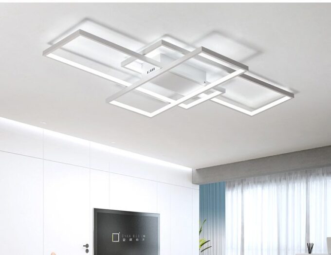 Rectangular Modern LED Ceiling Light - Blocks | Modern.Place