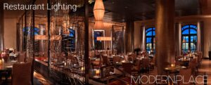 Lighting For Restaurants, Restaurant Lighting | Modern.Place